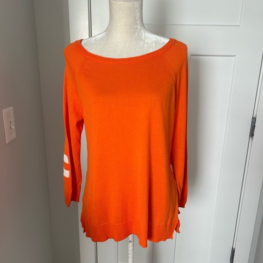 The Limited Outback Red Striped Sweater